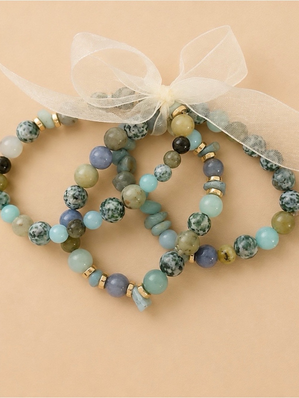 Sage Meadow Bracelet Stack 🌿